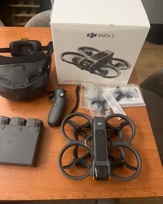 Drone Dji avata 2 fly smart combo 3 batterie