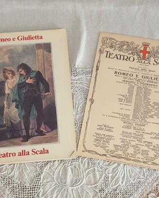 Libretto e locandina "Romeo e Giulietta"