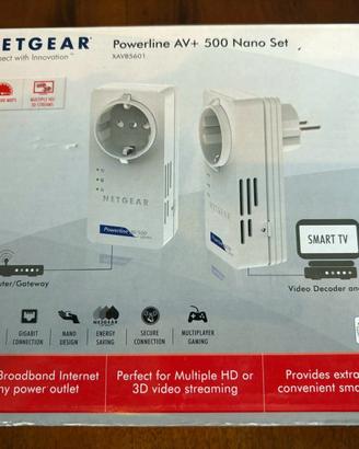 NETGEAR Powerline AV + 500 Nano Set XAVB5601 High