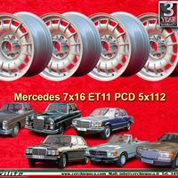 4 pz cerchi Mercedes Barock 7x16 ET11 5x112