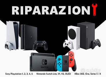 Riparazione CONSOLE e Joystick PS5 e XBOX