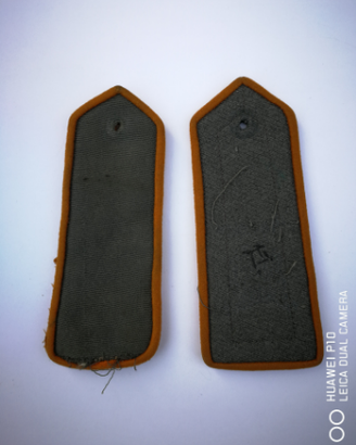 Artiglieria, Spalline Regio Esercito mod. 1934