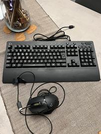 mouse e tastiera Logitech