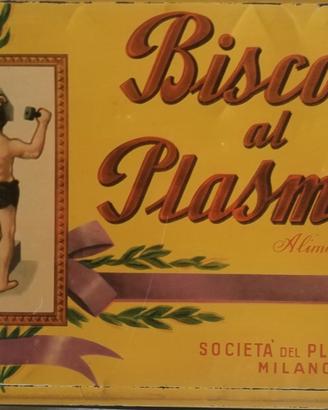 Scatola in metallo plasmon epoca 