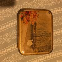 scatola in latta vintage 
