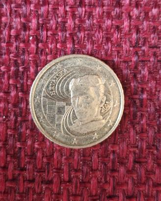 Moneta Nicola Tesla 50 Centesimi