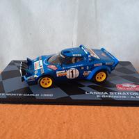 Modellino rally