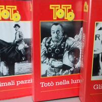 vhs Toto' 5  videocassette in custodia rigida