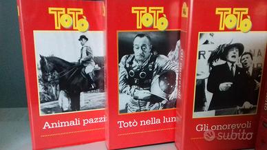 vhs Toto' 5  videocassette in custodia rigida