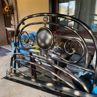 Letto in ferro battuto