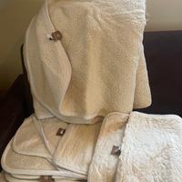 1 copri materasso 1 coperta/piumone  MATRIMONIALI