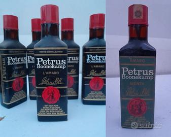 5 Bottiglia Petrus Amaro + 1 Bottiglia Petr Menta