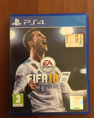 Fifa 18 per ps4.