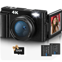 NUOVA Fotocamera Digitale,Jumobuis 4K 48MP Fotocam