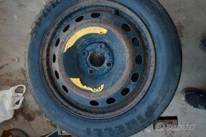 Ruotino di scorta R15 per Fiat 4 fori