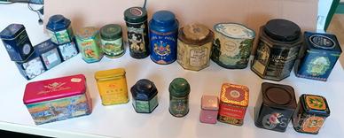 Collezione scatola latta anni 60 Afffare!