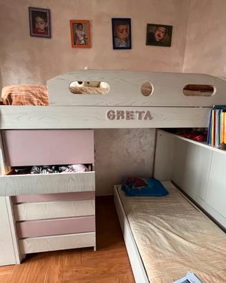 CAMERETTA BAMBINE SU MISURA