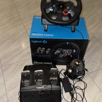 Logitech G29 Driving Force+Cambio Shifter