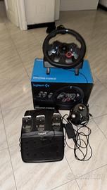 Logitech G29 Driving Force+Cambio Shifter