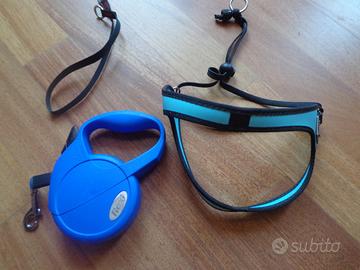 Guinzaglio estensibile e pettorina