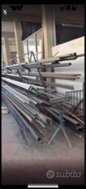 Vando barre in ferro di 6 metri