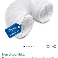 TUBO ASPIRAZIONE PVC BIANCO
