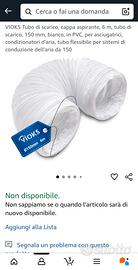 TUBO ASPIRAZIONE PVC BIANCO