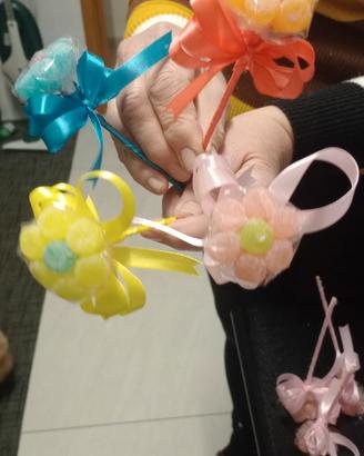 fiori con caramelle gommose per eventi 