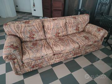 Divano classico 3 posti - vera piuma