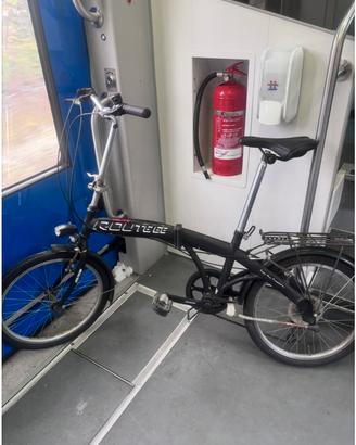 Bicicletta pieghevole con cambio Shimano