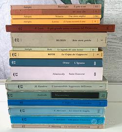 16 libri edizioni Adelphi