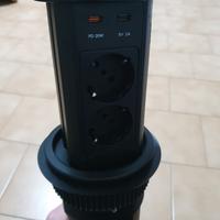  Dinolink - Presa da tavolo a scomparsa automatica