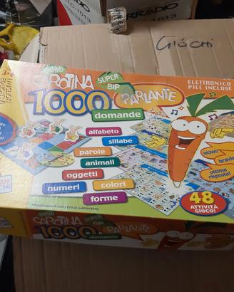 Carotina parlante lisciani giochi