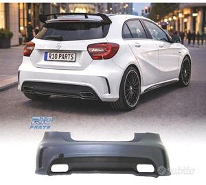 PARAURTI POSTERIORE MERCEDES A W176 12-15 LOOK AMG