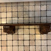 MENSOLA IN TEAK stile ETNICO ORIGINE INDONESIA