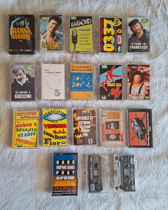 Lotto 15+2 Musicassette TUTTO MUSICA Anni 90