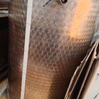 Botte in acciaio inox 500 litri con rubinetto e co