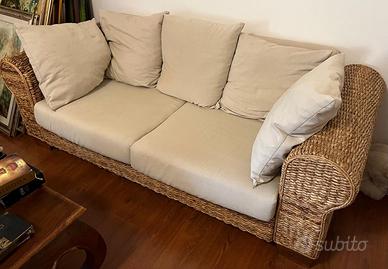 Divani Rattan naturale