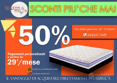 materassi NUOVI diversi modelli