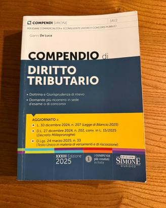 Compendio Diritto Tributario