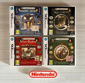 Collezione completa Professor Layton Nintendo DS