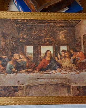 Quadro "l'ultima cena" di Leonardo da Vinci