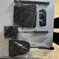 Set di 2 Attrezzi compatti per Camino Scopa e Pala