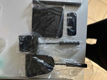 Set di 2 Attrezzi compatti per Camino Scopa e Pala