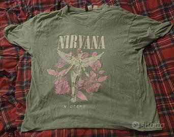 T-shirt vintage "Nirvana in utero" Divided H&M - M