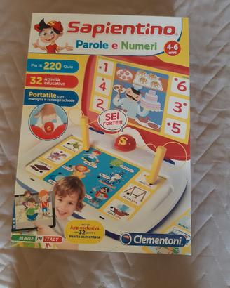 Clementoni sapientino numeri e parole