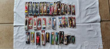 esche artificiali per calamari, seppie, polipi ...