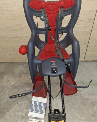 Seggiolino bicicletta Belelli Pepe posteriore