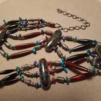 Cintura a collana etnica anni 70