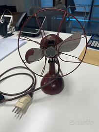 Ventilatore da tavolo vintage del marchio Oros